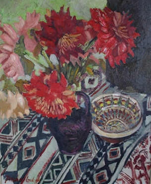 Still Life with Vase of Flowers