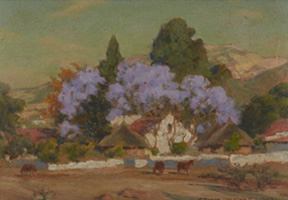 Farm with Jacarandas