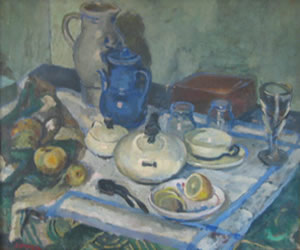 Still Life on Breakfast Table